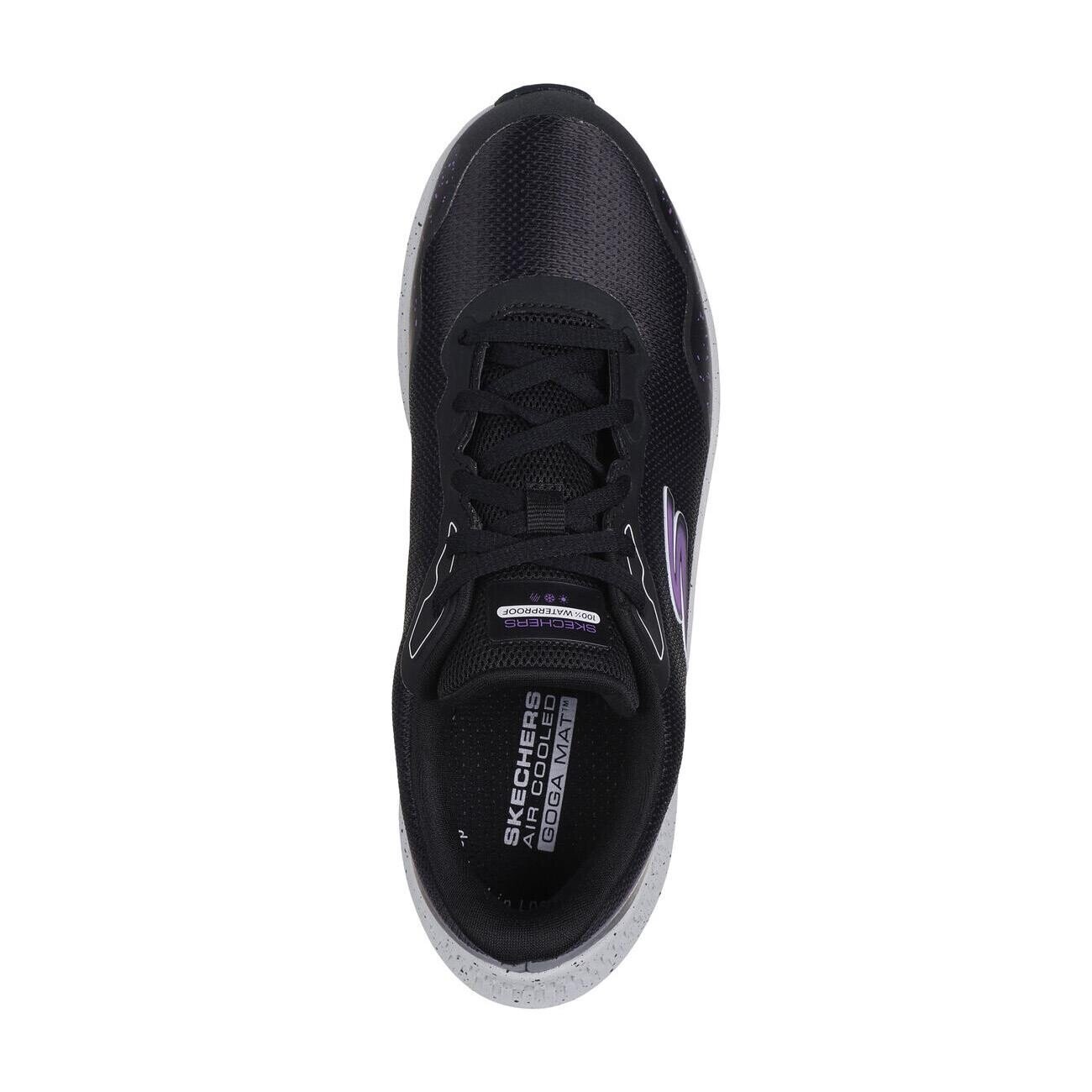 Skechers 128625 Go Run Spor Ayakkabı Siyah-Mor - 4