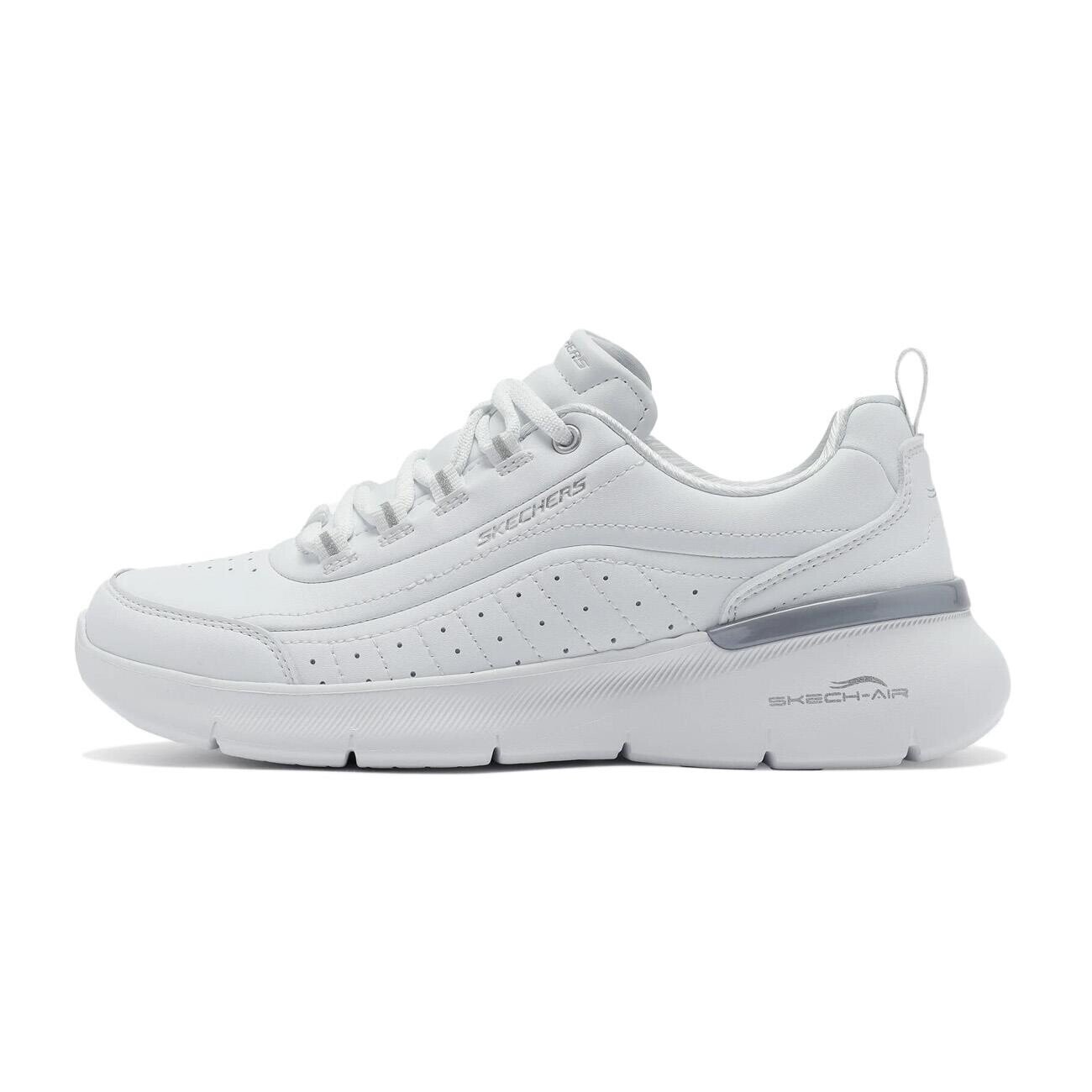 Skechers 150373 Skech-Air Dynamight 2.0 Spor Ayakkabı Beyaz-Gümüş - 1