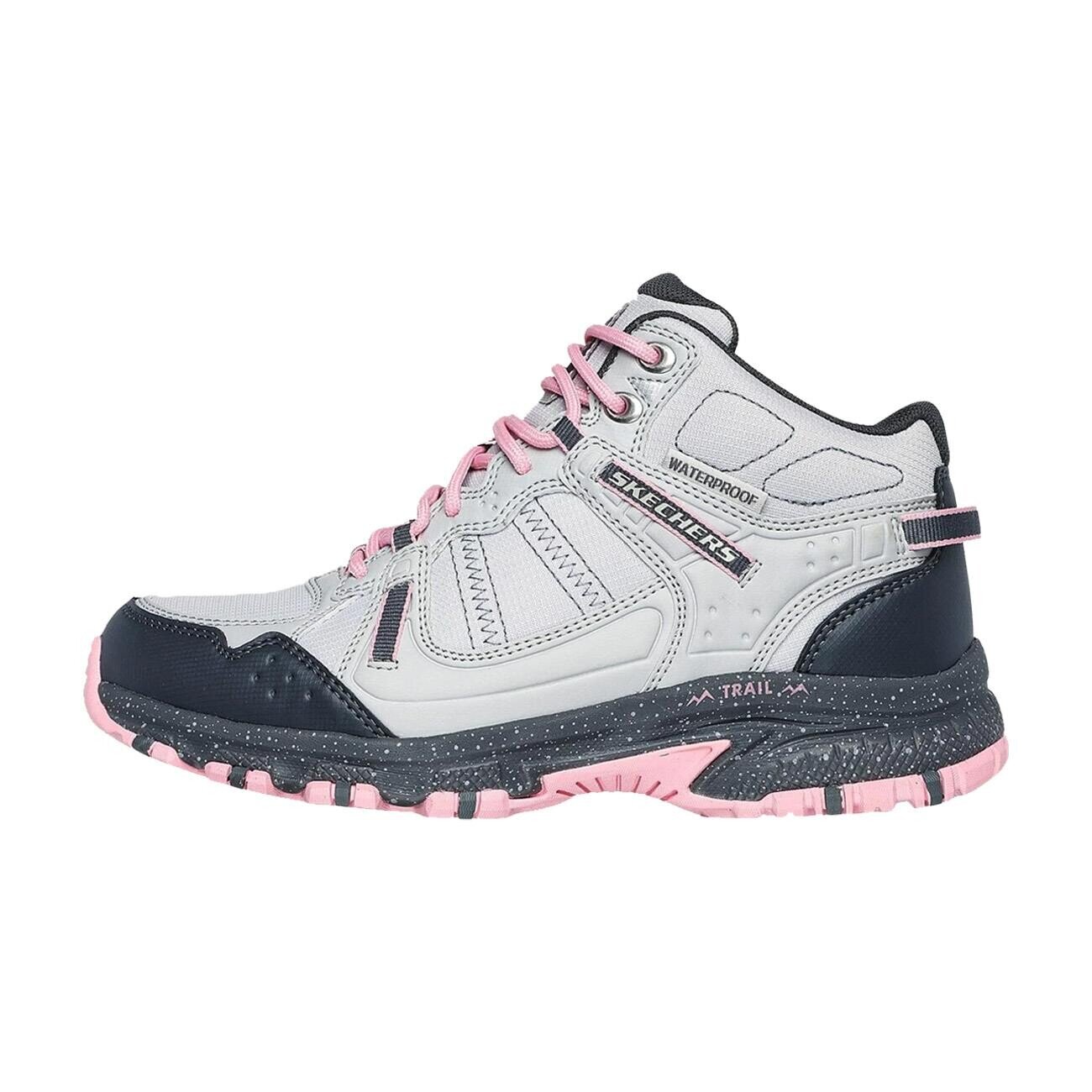 Skechers 180021 Hillcrest-Bound Peak Outdoor Ayakkabı Gri-Pembe - 1