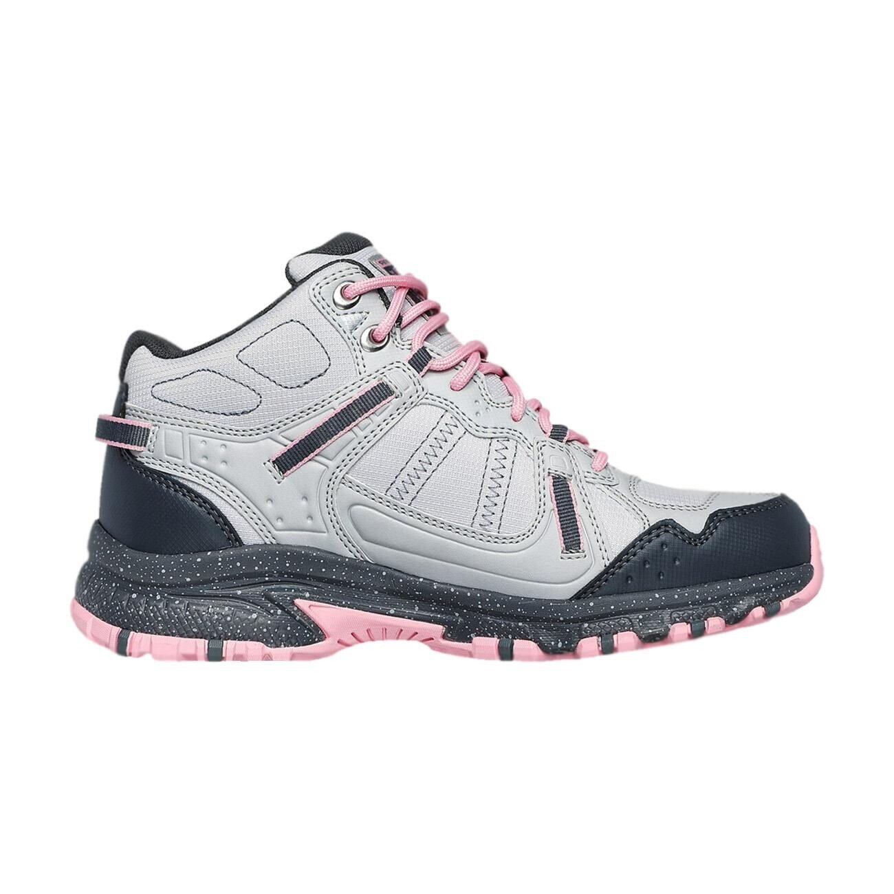 Skechers 180021 Hillcrest-Bound Peak Outdoor Ayakkabı Gri-Pembe - 2