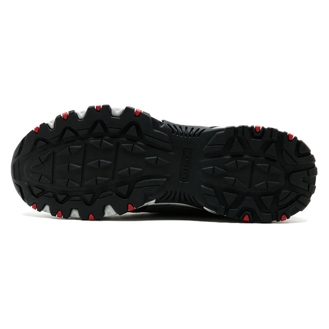 Skechers 237265 Hillcrest Spor Ayakkabı Gri-Kırmızı - 6