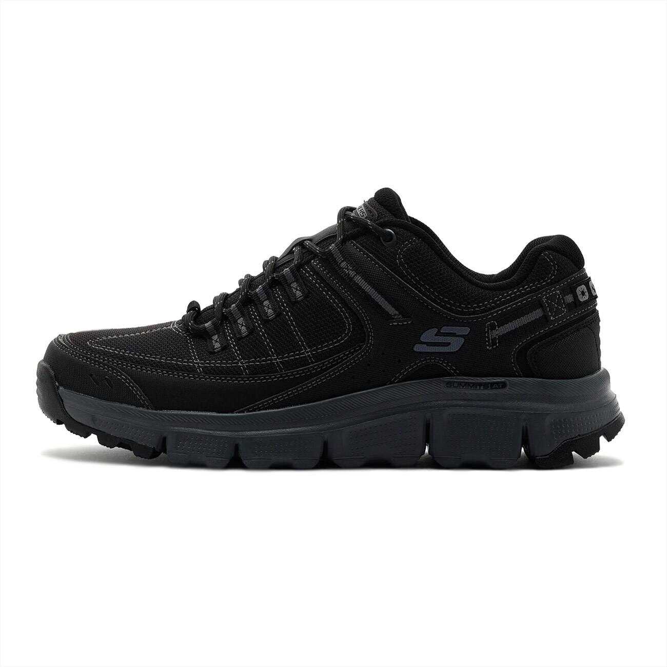 Skechers 237620 Summits At-Upper Draft Spor Ayakkabı Siyah-Gri - 1