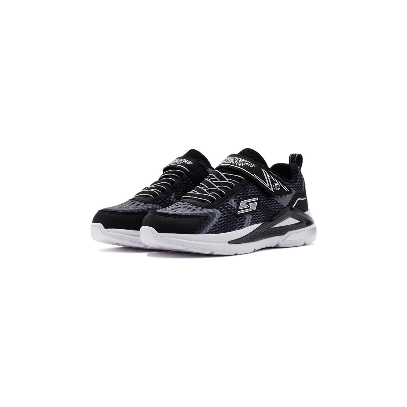 Skechers 401660L S Lights:Tri-Namics Spor Ayakkabı Siyah-Gümüş - 3