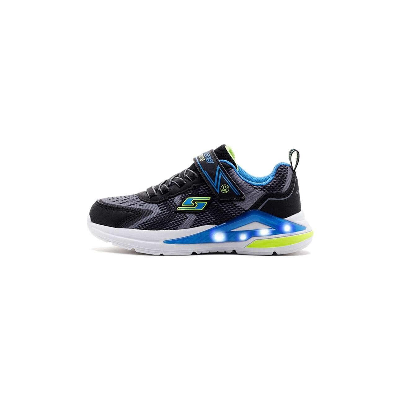 Skechers 401660L S Lights:Tri-Namics Spor Ayakkabı Siyah-Mavi - 2