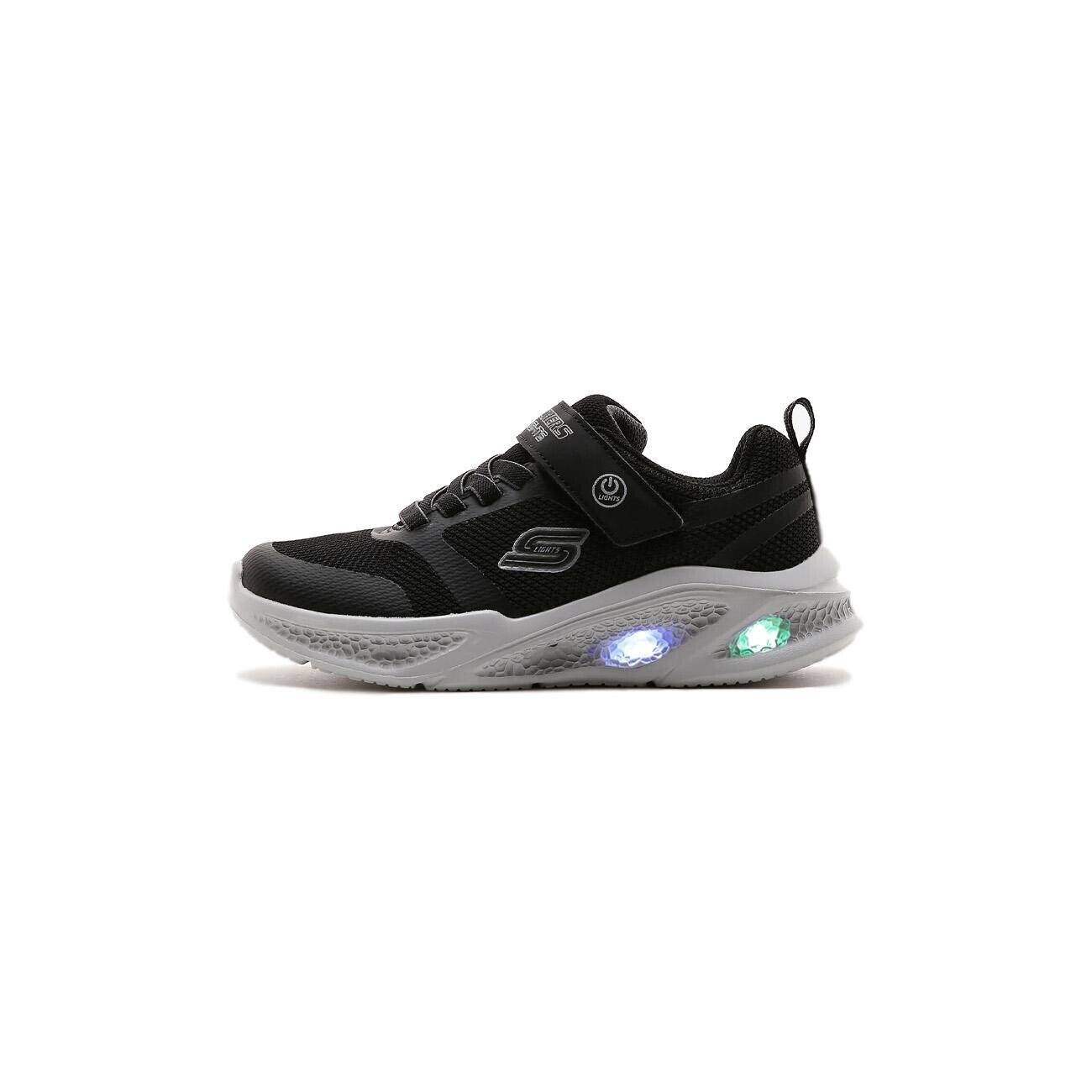 Skechers 401675L Meteor Lights Spor Ayakkabı Siyah-Gri - 2