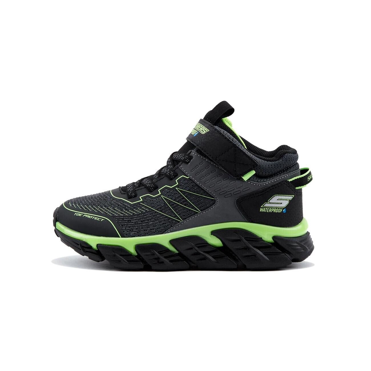 Skechers 403806L Tech - Grip Bot Siyah-Yeşil - 1