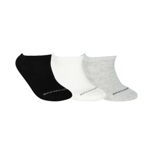 Skechers S192137-900 Socks Show Gri Siyah 