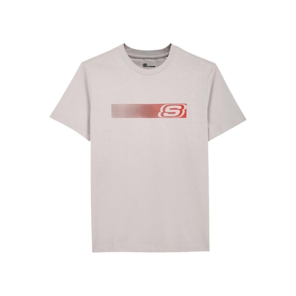 Skechers S212196 M Graphic Tee Tişört Gri - 1