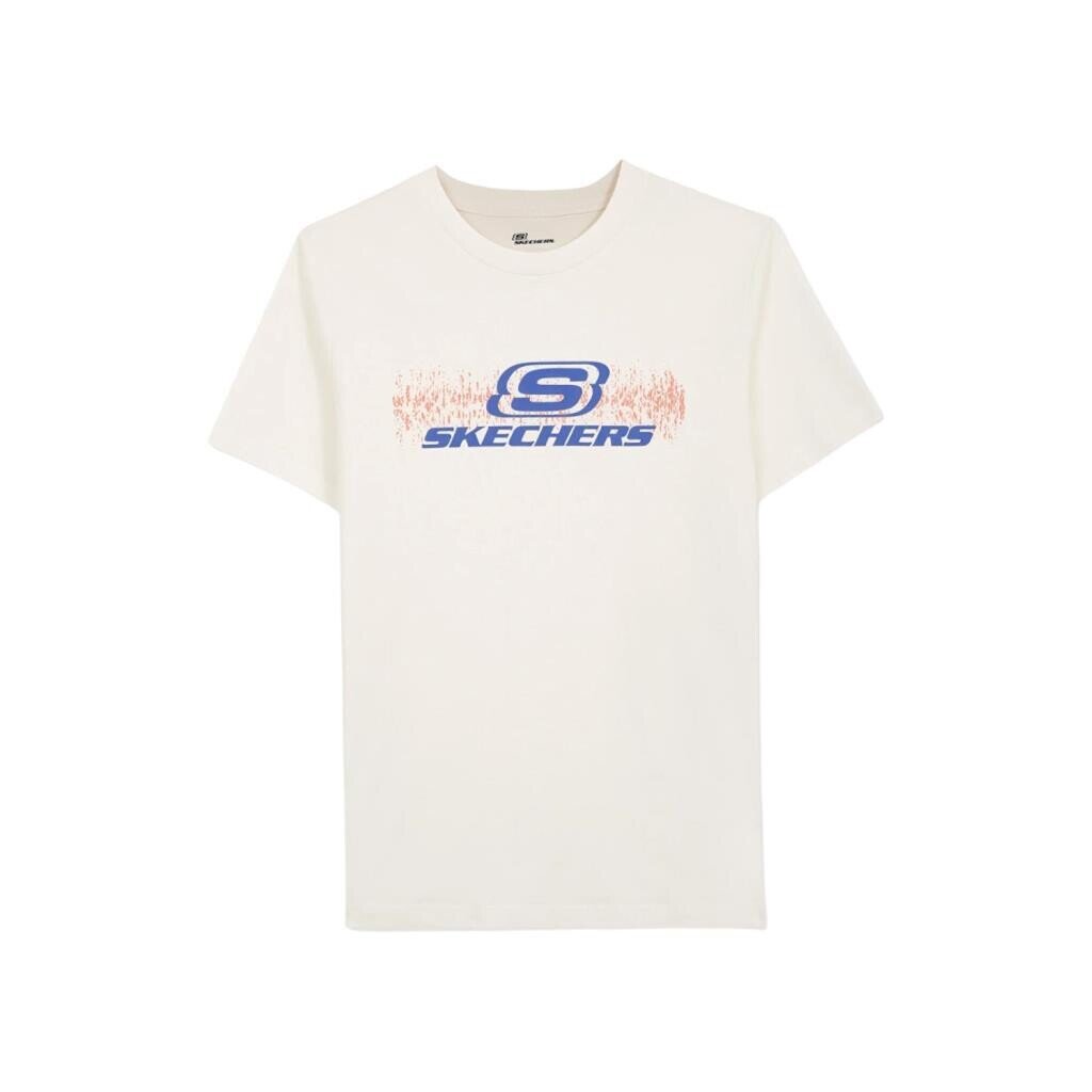 Skechers S222262 M Big Logo T-Shirt Beyaz - 1