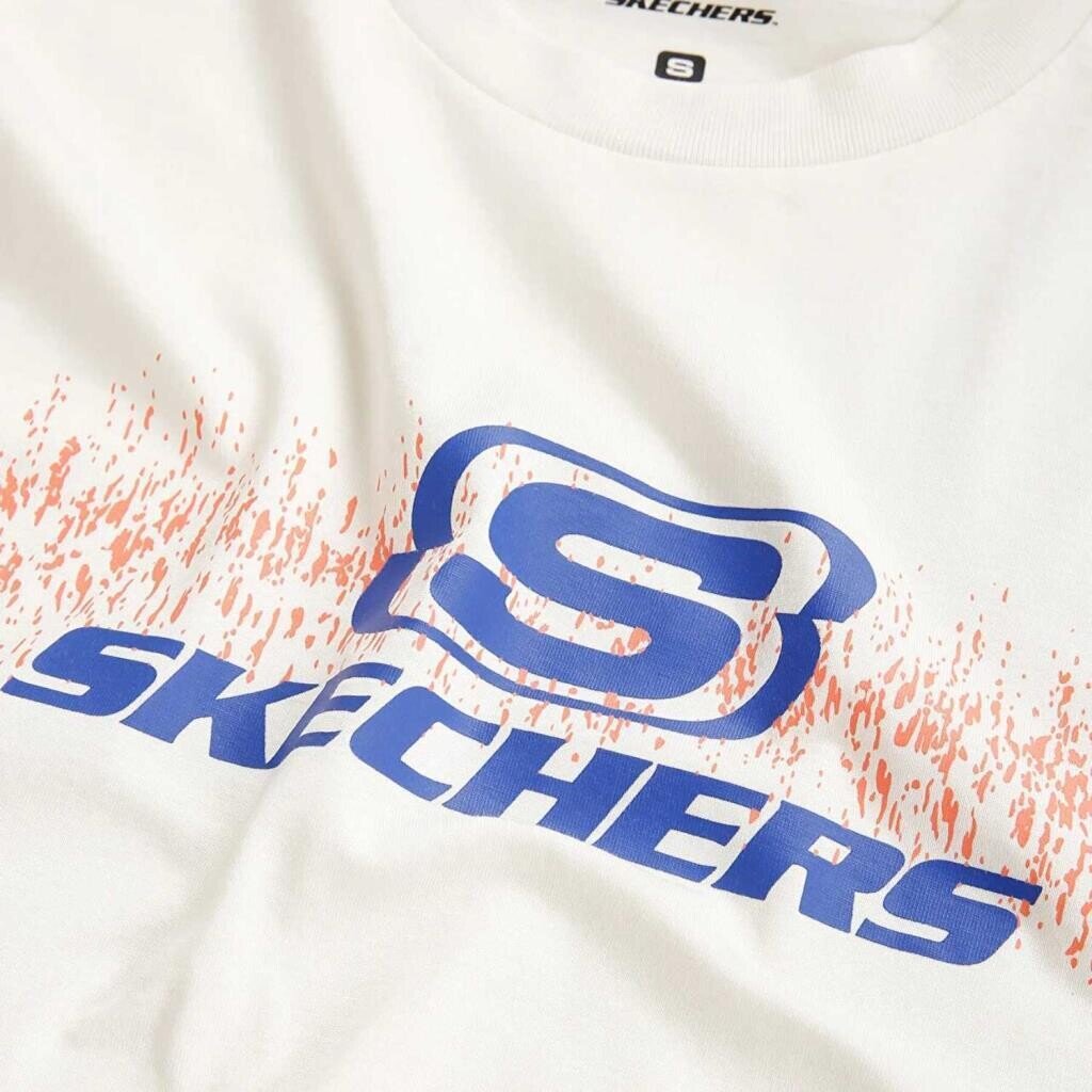 Skechers S222262 M Big Logo T-Shirt Beyaz - 3