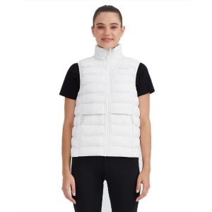 Skechers S231239 W Outerwear Padded Vest Beyaz 