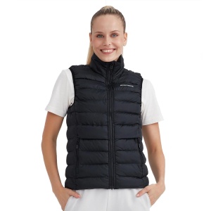 Skechers S231239 W Outerwear Padded Vest Siyah 