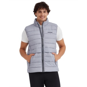 Skechers S231241 M Outerwear Padded Vest Gri 