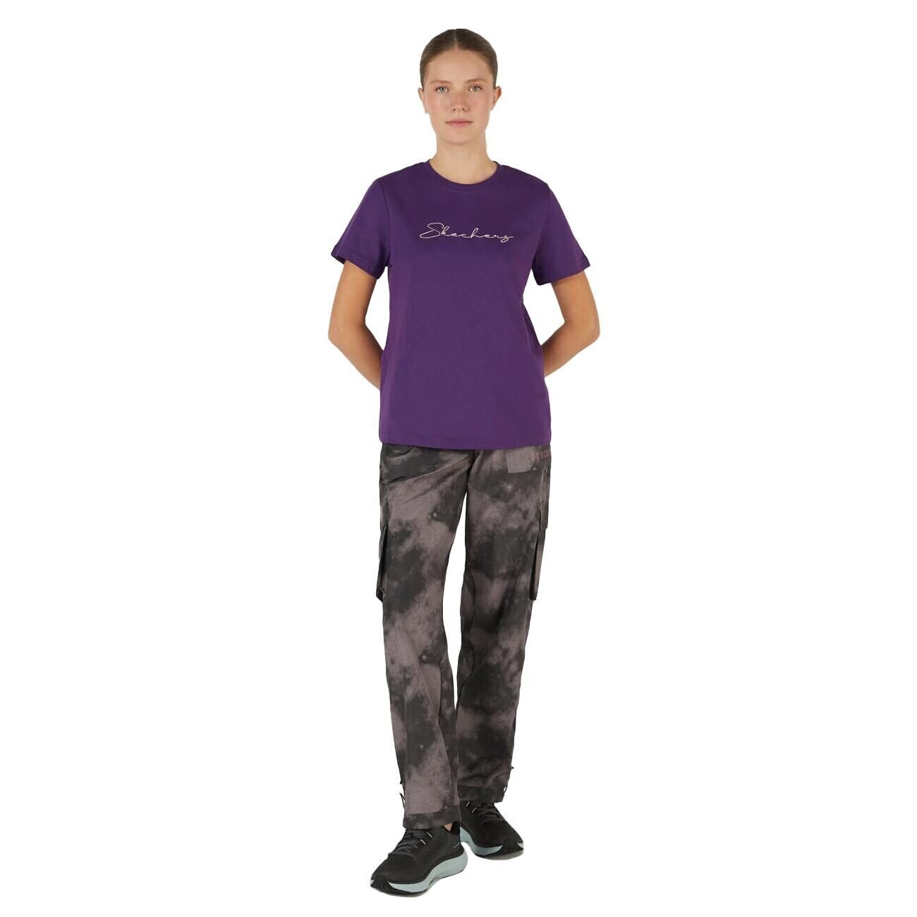 Skechers S242122 W Micro Collection Regular Sweatpant Siyah - 3