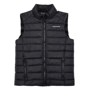 Skechers S242319 W Outerwear Padded Vest Siyah 