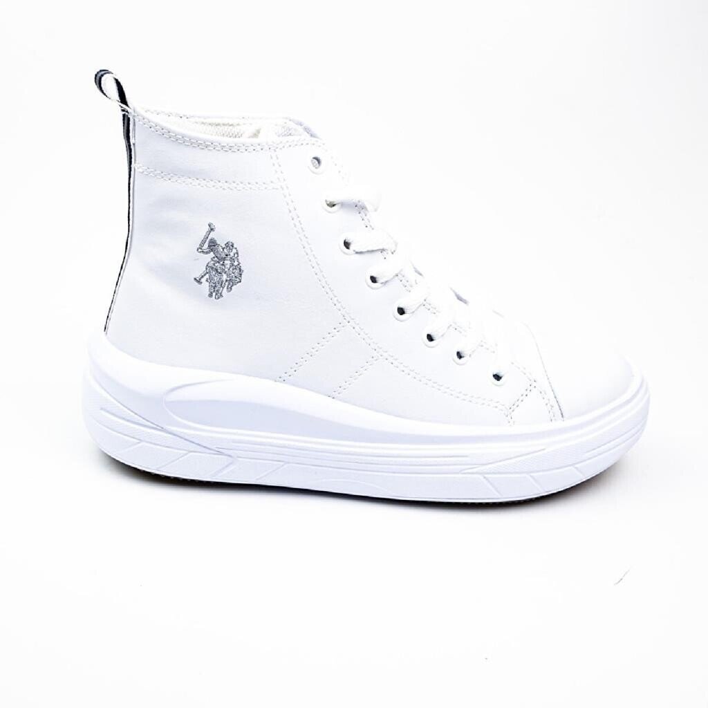 U.S. Polo Assn. Clementine Pu Spor Ayakkabı Beyaz - 1