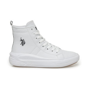 U.S. Polo Assn. Clementine Pu Spor Ayakkabı Beyaz-Lacivert 