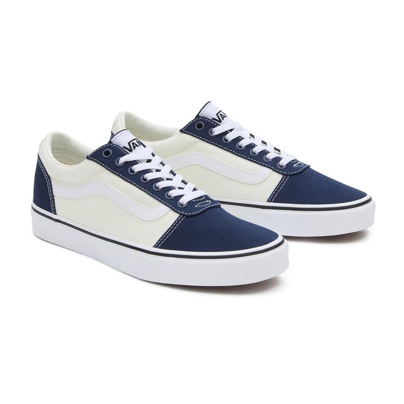 Vans Mn Ward Vn0a38dm5s21 Günlük Ayakkabı Mavi-Beyaz - 3