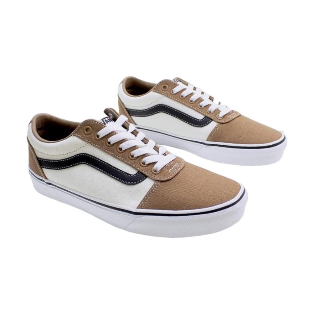 Vans VN0A36EMLBR1 MN Ward Günlük Ayakkabı Bej-Kahve - 4