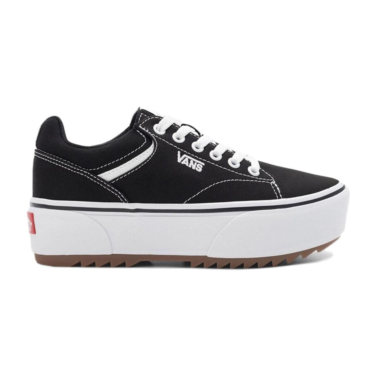 Vans VN0A5JLEBLK1 Seldan Platform St Günlük Ayakkabı Siyah-Beyaz - 1